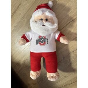 Build A Bear Workshop Santa with Ohio State T-Shirt